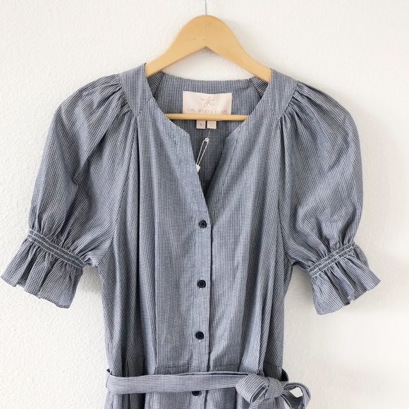 Gal Meets Glam • Daisy Button-Down Midi Dress - Picture 6 of 9